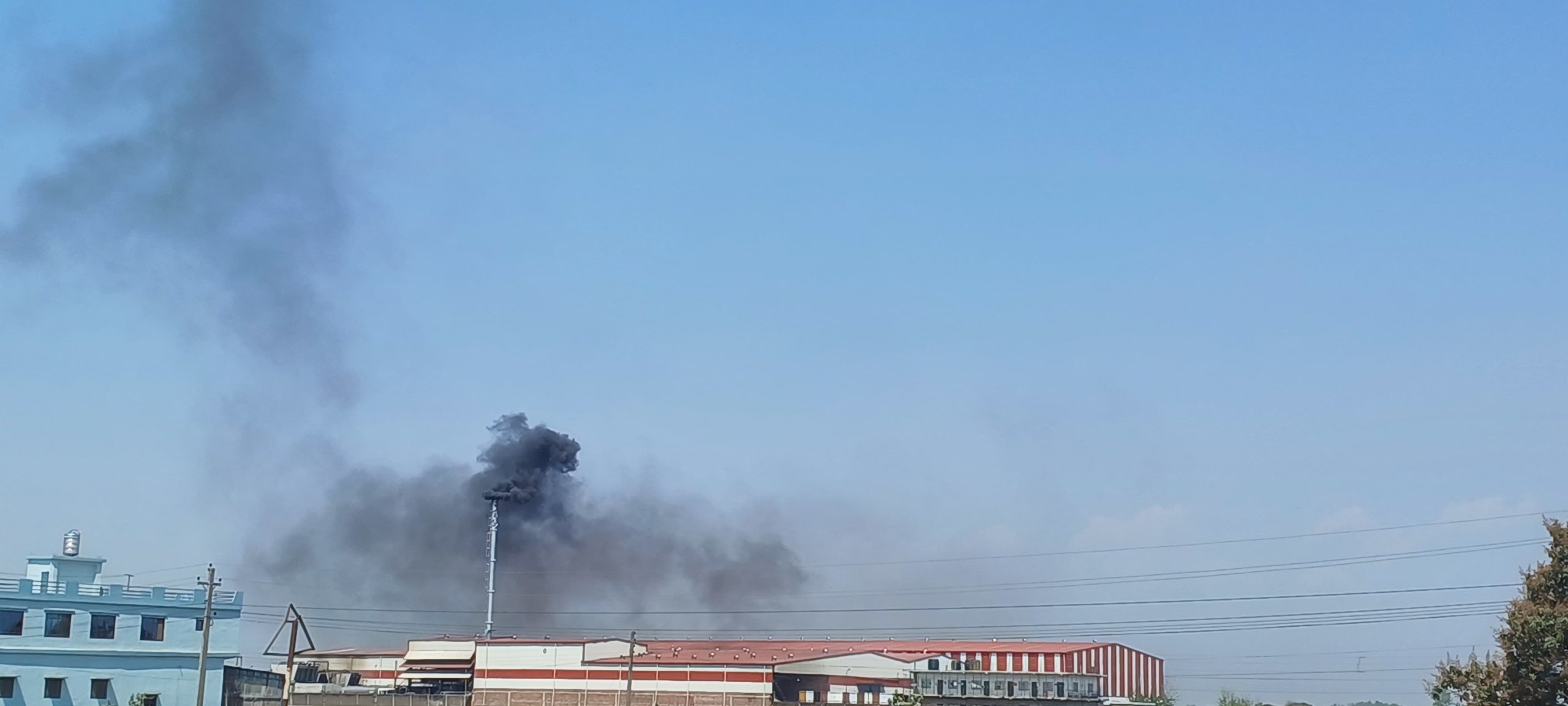 Laminate Factory causing Air pollution